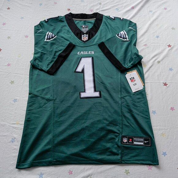 NFL Other - NFL HURTS Green No. 1 Short Sleeve Jersey